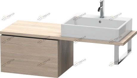 LC582303131 L-Cube Шкафчик для компактной консоли Сосна серебристая, декор Duravit