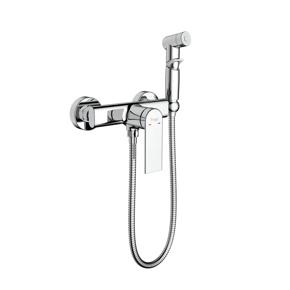 89359056 Гигиенический душ Frap Arne F20204, набор со смесителем, цвет хром STLM-0989710 