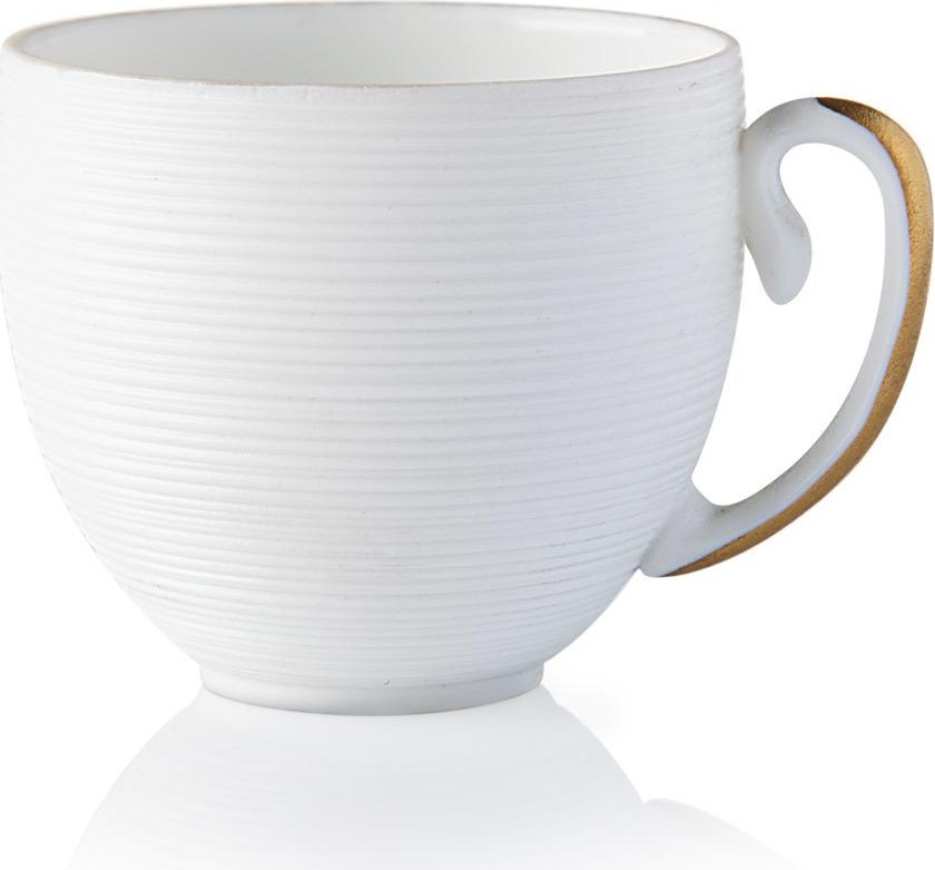 66830 JL Coquet Чашка для мокко 70мл "Хемисфер" (золотой) Фарфор 