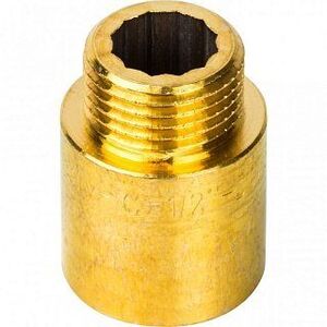 Удлинитель ВН 1/2"х25 мм латунь STOUT