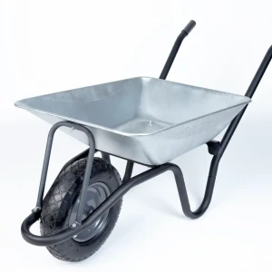 Садовая тачка Павловская заря 90л с пневматическим колесом 89208731