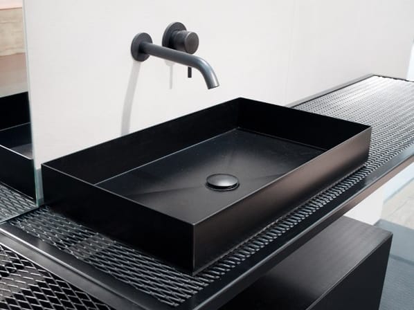 Один металлический прямоугольный умывальник Moab Industrial Line ARCH-00145183