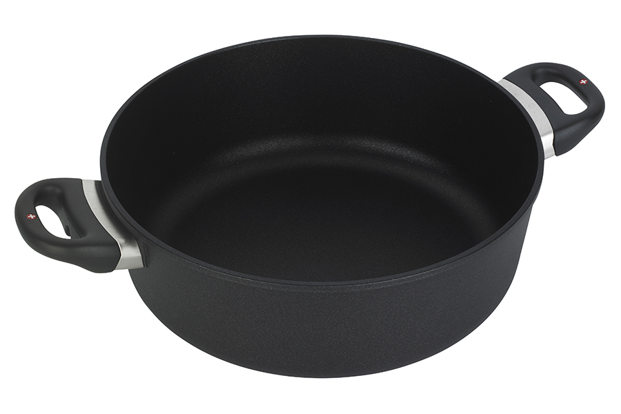 Сотейник индукционный Swiss Diamond со стеклянной крышкой, глубокий, две ручки, Ø28 см XD6928IC - Вид №5
