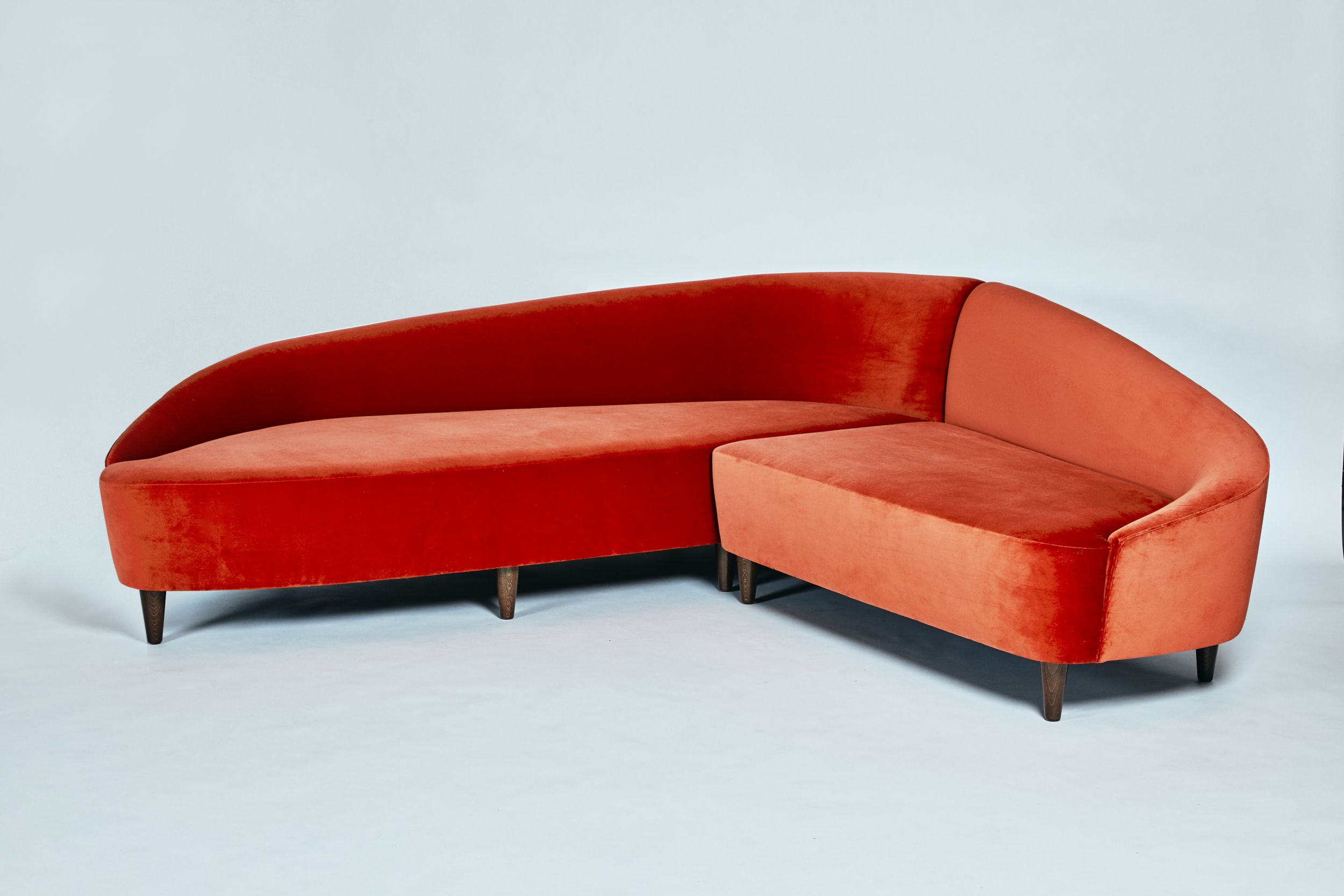 Бархатный угловой диван REDA AMALOU DESIGN ARCH-00149573 - Вид №1