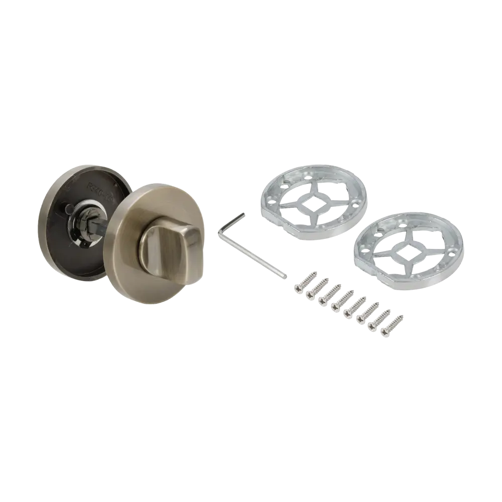 Завертка дверная KREAFORTA WCR2 алюминий цвет бронза STLM-2085678 - Вид №1