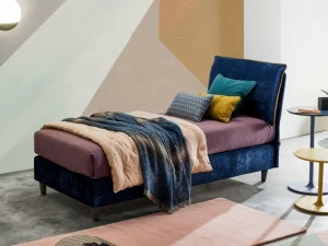 Twils Односпальная кровать с мягким изголовьем Blanca