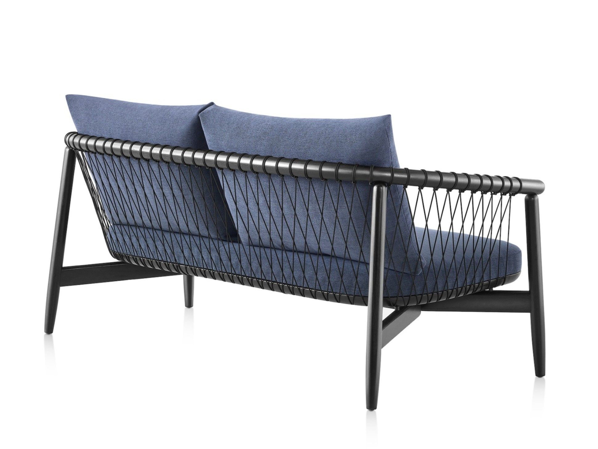 2-местный деревянный и тканевый диван Herman Miller Crosshatch ARCH-00119966 - Вид №3