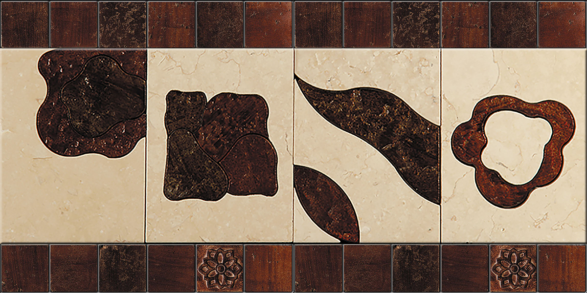 БОРДЮР ИЗ МРАМОРА MF-4 SKALINI MODERN MF4 - Вид №1