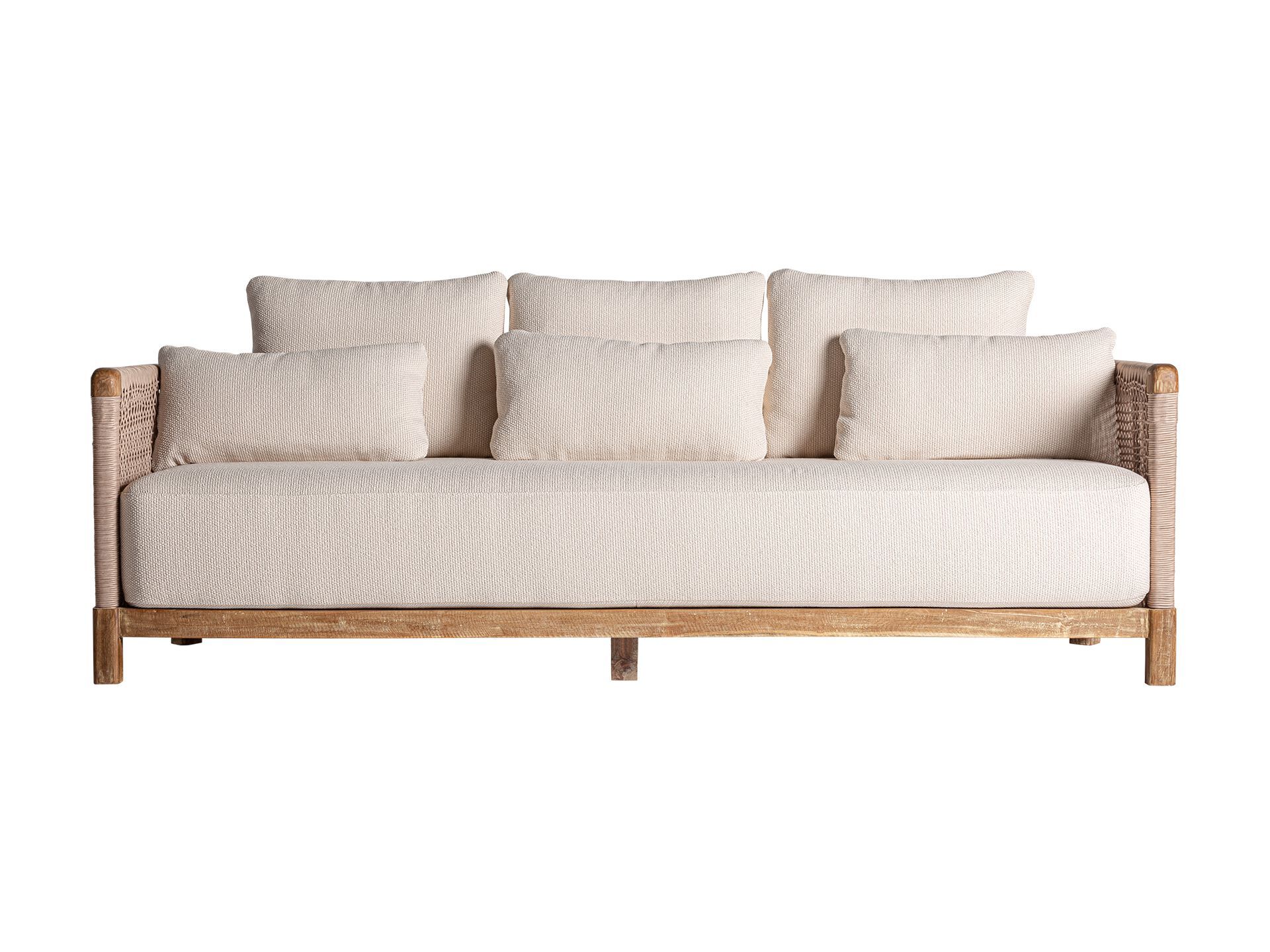 3-местный диван из ткани и дерева Vical Home Trena ARCH-00005308