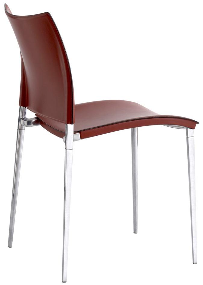 Desalto Штабелируемое кожаное кресло с обивкой Sand sun-id-1468058 - Вид №1