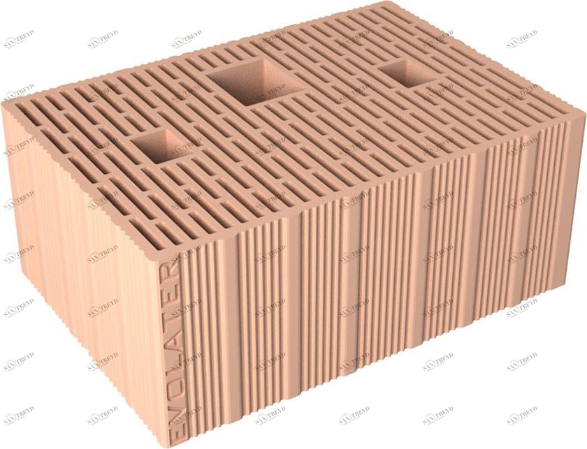 Fornaci DCB Несущий кирпичный блок Blocchi per muratura B45manzeb