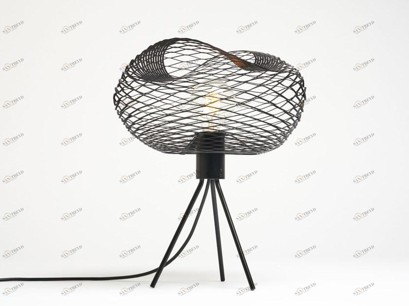 ZAVA Настольная лампа из железа с прямым светом Net sun-id-1436139