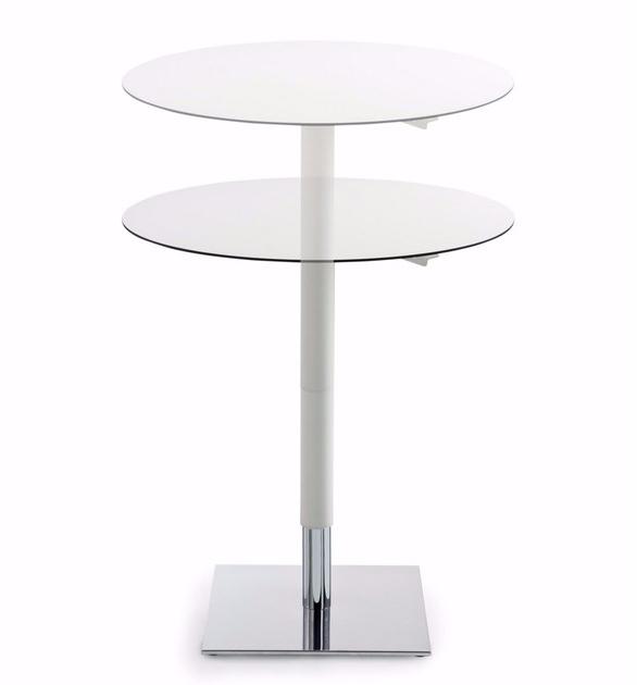 Luxy Круглый стол из МДФ с основанием 4 звезды Incollection sun-id-1473236 - Вид №1