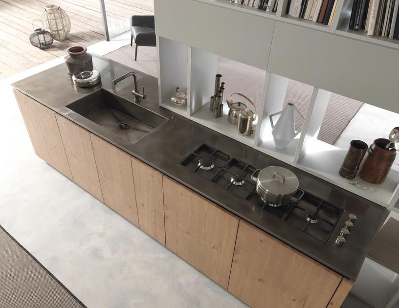 Floritelli Cucine Модульная кухня из дуба с островом Andromeda sun-id-1429056 - Вид №2