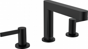 76033670 Finoris Смеситель для раковины 110 на 3 отверстия со сливным гарнитуром Push-Open Hansgrohe