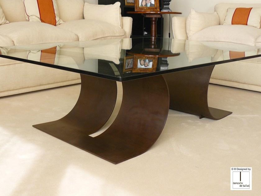 Gonzalo De Salas Журнальный столик из стекла Carlovi sun-id-1408799 - Вид №2