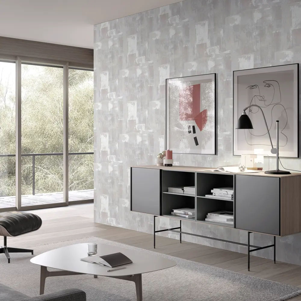 Обои флизелиновые Артекс Бьёрн серые 1.06 м 10493-02 STLM-2151159 - Вид №2