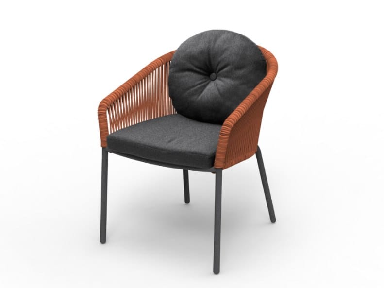 Тканевый мягкий садовый стул с подлокотниками solpuri ARCH-00102360 - Вид №1