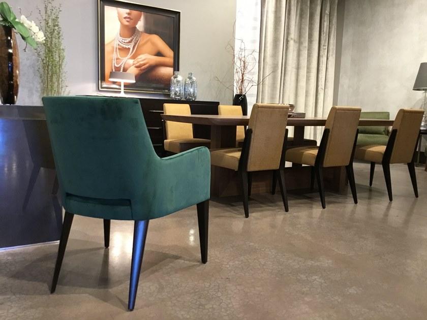 SELVA Кресло с обивкой из ткани с подлокотниками Gatsby 1645 - Вид №2