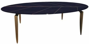 Garbarino Обеденный стол овальный лакированный Mesa Mesa el f