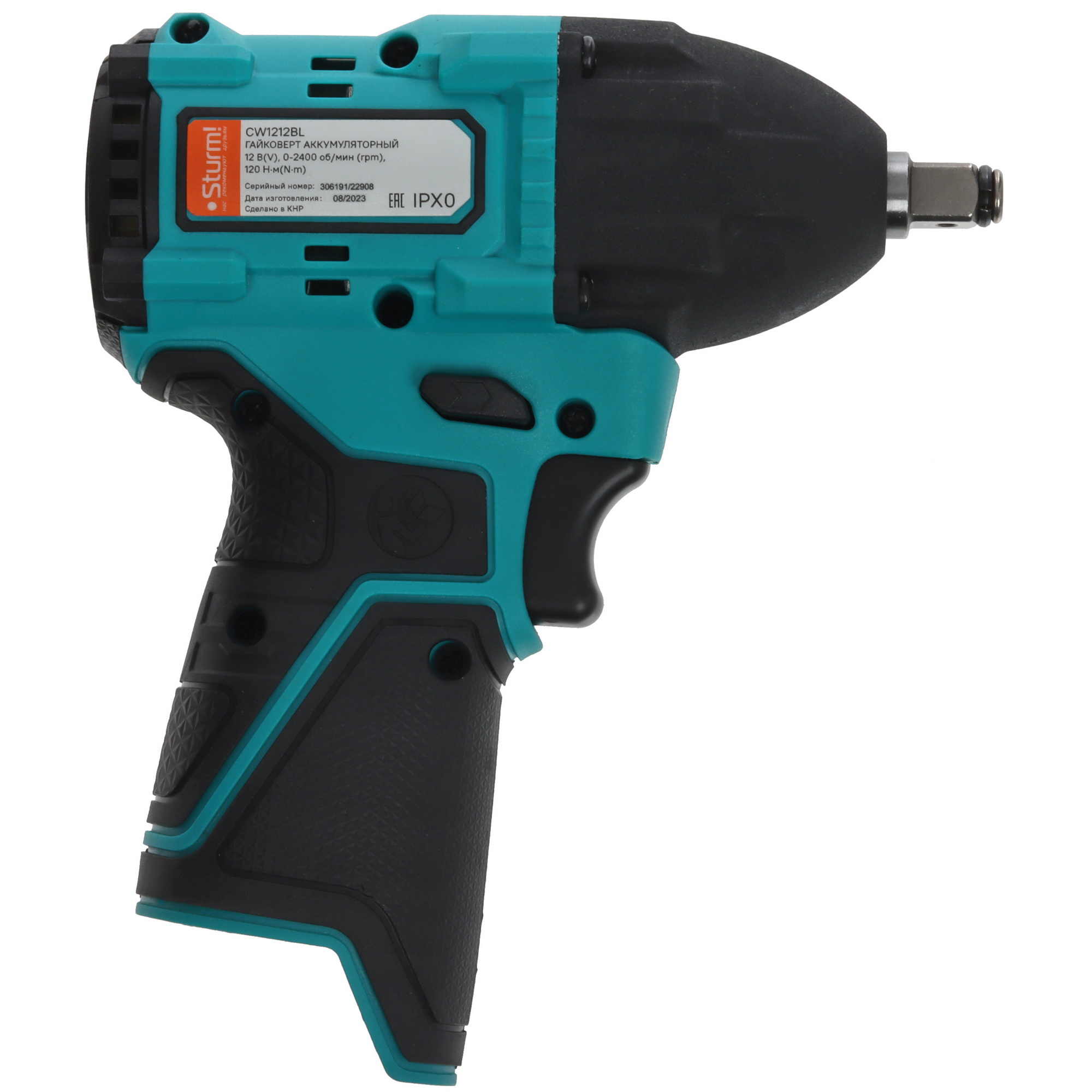 Гайковерт Sturm! CW1212BL 1BatterySystem 12V  , Без ЗУ, Без АКБ 9112559 STDN-0135475 - Вид №1