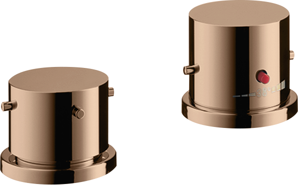 10480300 Термостатический смеситель для ванны на 2 отверстия с нулевой ручкой AXOR STARCK