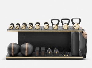 Оборудование для фитнеса из нержавеющей стали и дерева