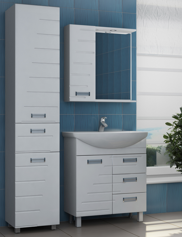 Тумба Diana-3 720 (Балтика)720⨉450⨉830 мм белый Santreyd sun-id-665138 - Вид №4