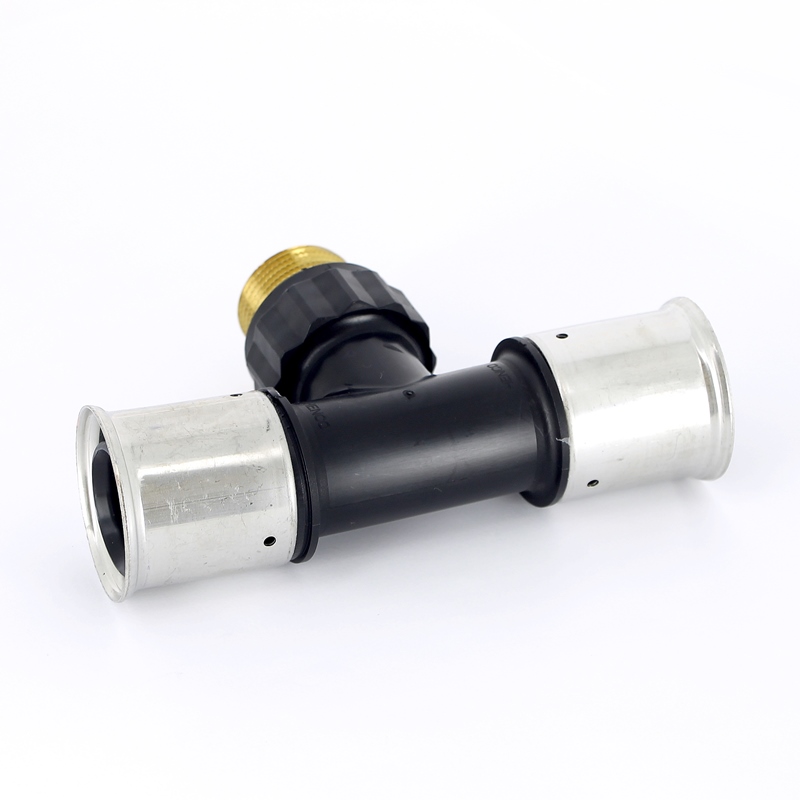 Тройник пресс-Н PVDF HENCO 40х1"х40 14PK400640 - Вид №2