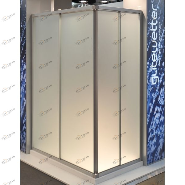 Душевая кабина 90-100/150-160 GK-422 полистирол GUTEWETTER PRACTIC RECTAN 90100150160GK422