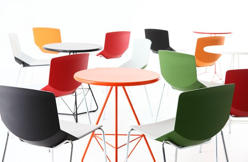 Inday Штабелируемый стул из структурного полиуретана Formula sun-id-1375543 - Вид №9