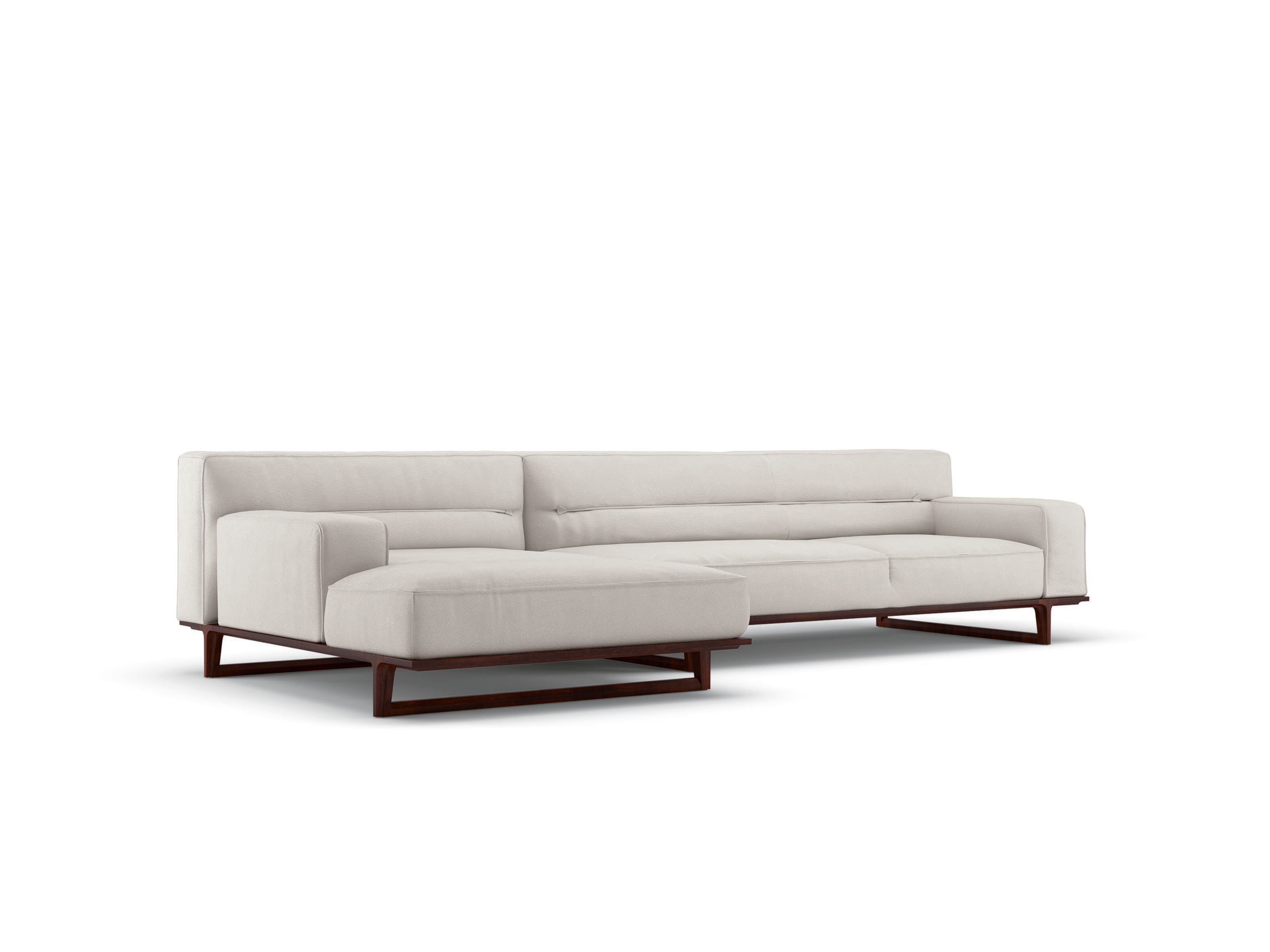 Кожаный модульный угловой диван Natuzzi Italia кендо ARCH-00052407 - Вид №3