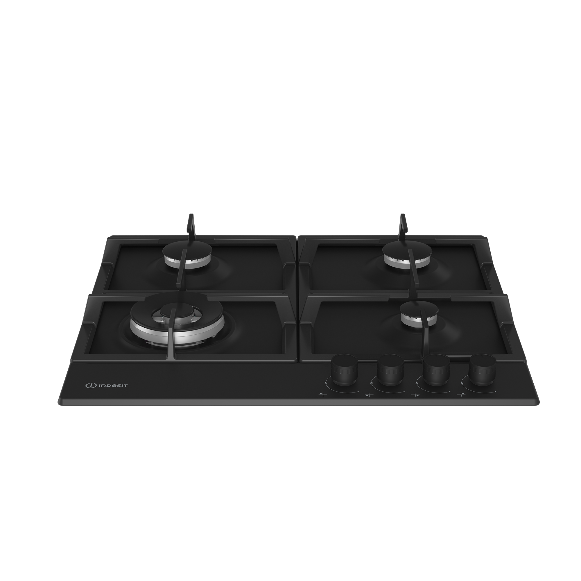 9136627 Газовая варочная поверхность Indesit THPM 642 WS/BL/I STDN-0040850 - Вид №2