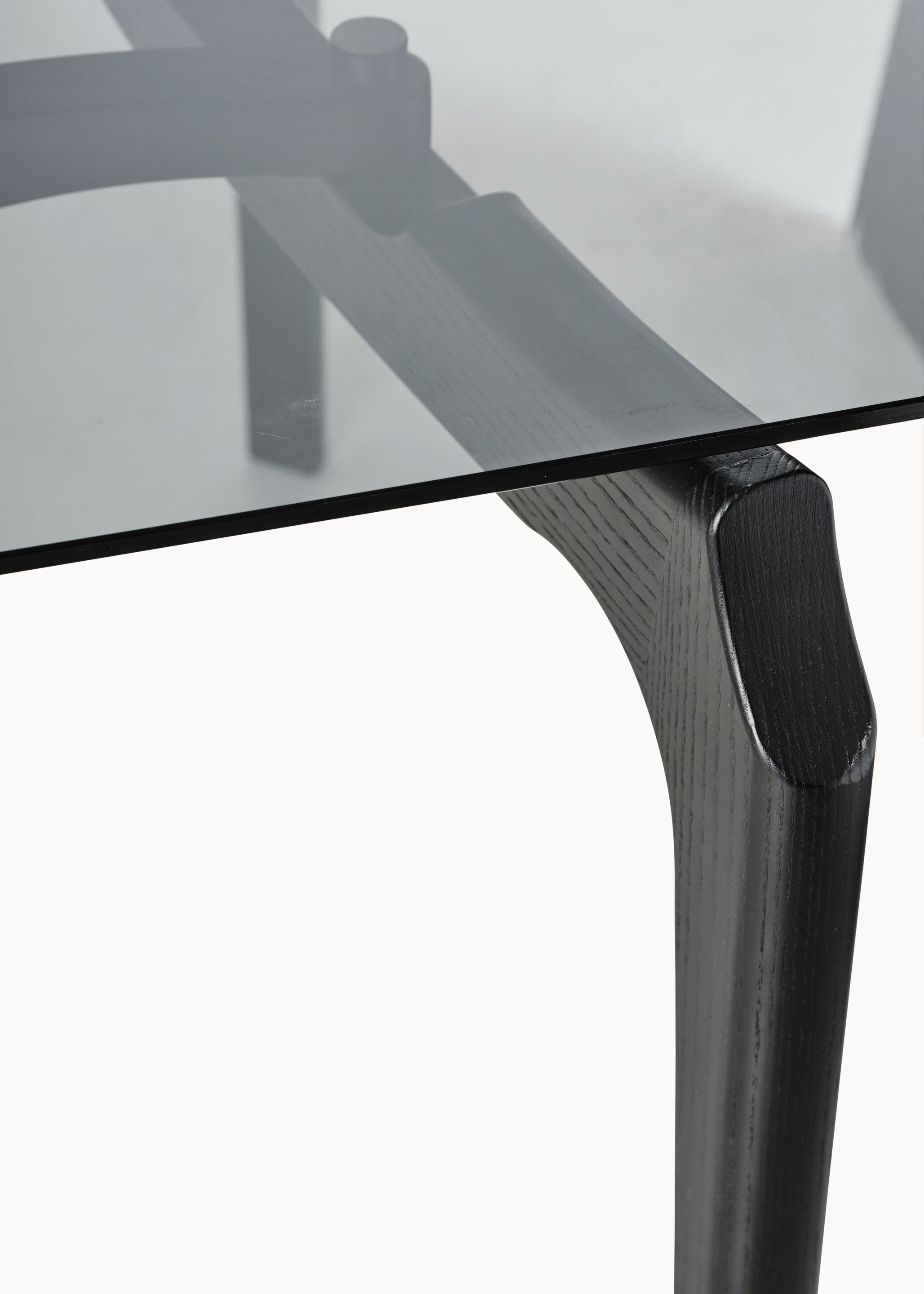 Деревянный и стеклянный журнальный столик / стол BD Barcelona Гаулино ARCH-00116179 - Вид №4