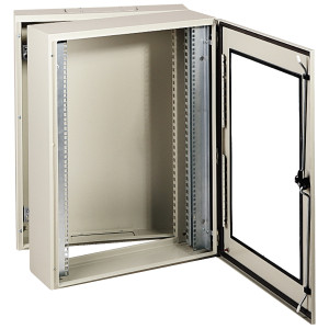 NSYVD2M14U4 ШКАФ 19 С ПРОЗР. ДВ. 2-КОРП.14U ГЛ.380 Schneider Electric Spacial