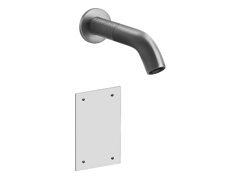 Электронный настенный смеситель для раковины из нержавеющей стали Gessi Messi316 ARCH-00023145 - Вид №1