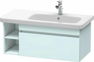 DS639600909 Тумбочка подвесная DuraStyle #DS6396 930 x 448 мм Светло-голубой матовый декор