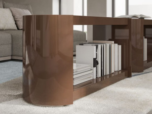 Лакированный деревянный Etagère