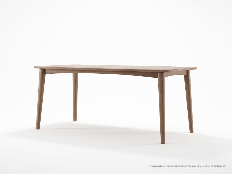 536_1067 Стол обеденный прямоугольный 180 Karpenter GRASSHOPPER - Вид №1