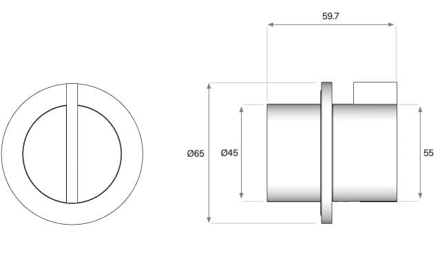 Термостатический смеситель для ванны с 5 отверстиями COCOON Piet Boon ARCH-00132336 - Вид №7