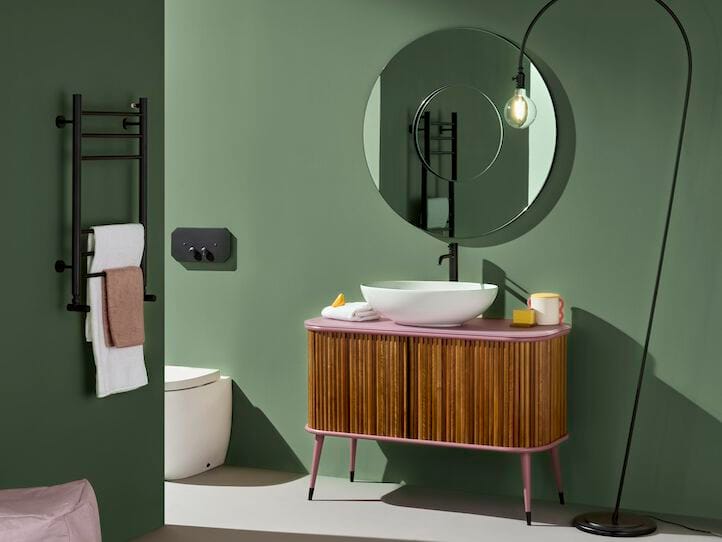 Напольный умывальник с дверцами Gaia Mobili Contemporary ARCH-00151882