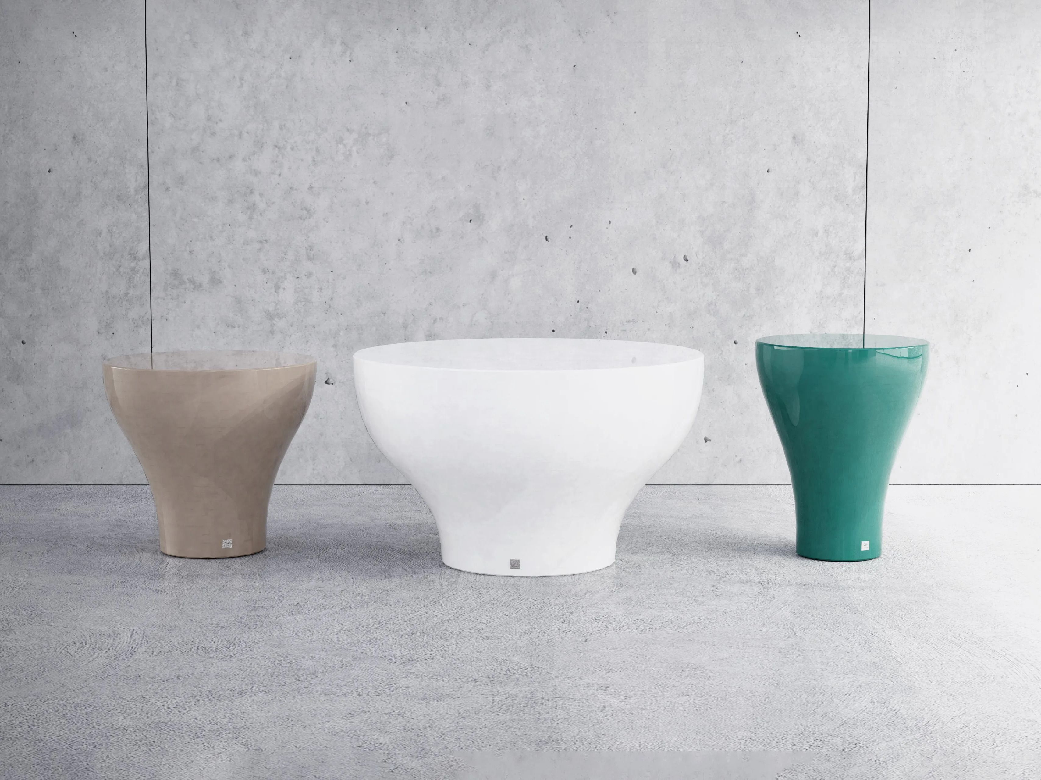 Журнальный столик из стекловолокна GANSK BLOOM ARCH-00071622 - Вид №5