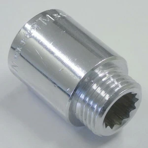 Удлинитель НВ хромированный TIEMME 3/4"х80мм