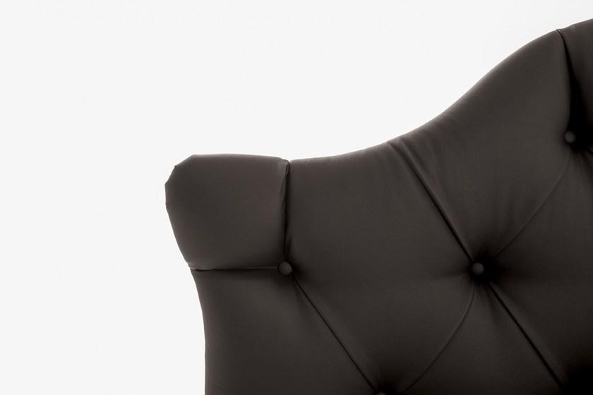 Tonin Casa Двуспальная кровать из кожи с тафтинговым изголовьем sun-id-1392159 - Вид №3