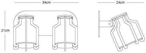 Liqui Contracts Настенный светильник Cell sun-id-1458831 - Вид №5