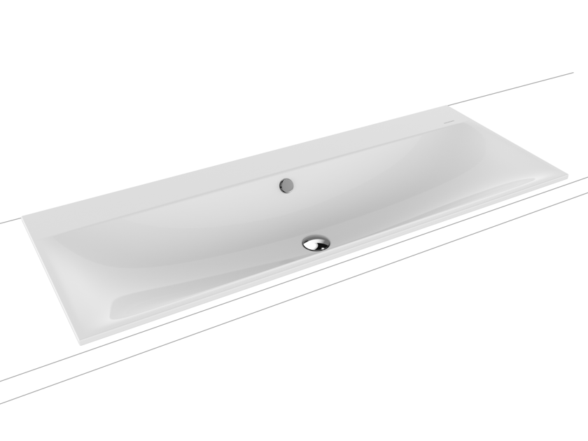 Встраиваемый умывальник с двойным покрытием из эмалированной стали KALDEWEI Silenio ARCH-00055621