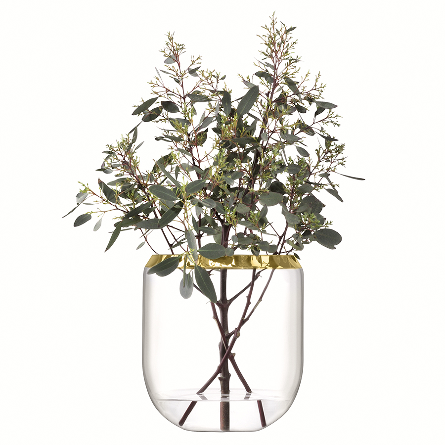 G1402-19-358 Ваза space 19см золото LSA International  - Вид №3