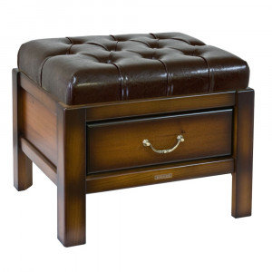 11099 Банкетка Лотос 4 Орех Шоколад BOGACHO