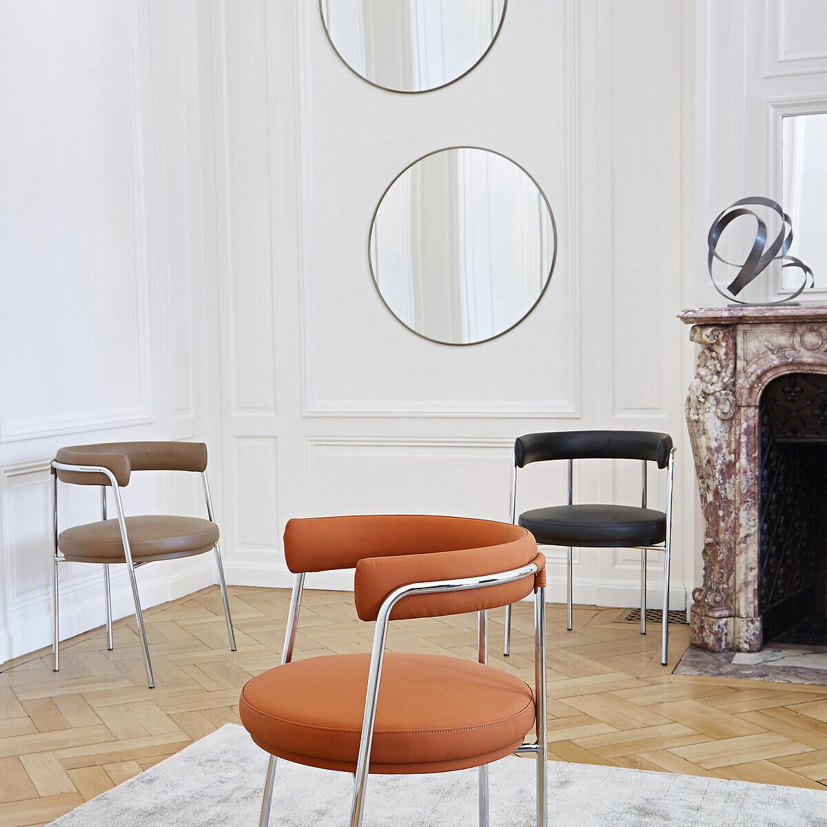 Настенное круглое зеркало с рамкой AMPM CALIGONE ARCH-00139332 - Вид №7