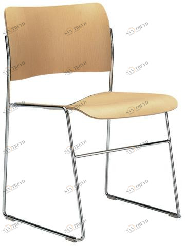 Howe Штабелируемое кресло-санки из стали и дерева 40/4 sun-id-1515172